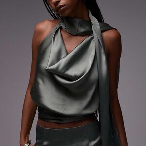 Satin ASOS Top - NEVER WORN